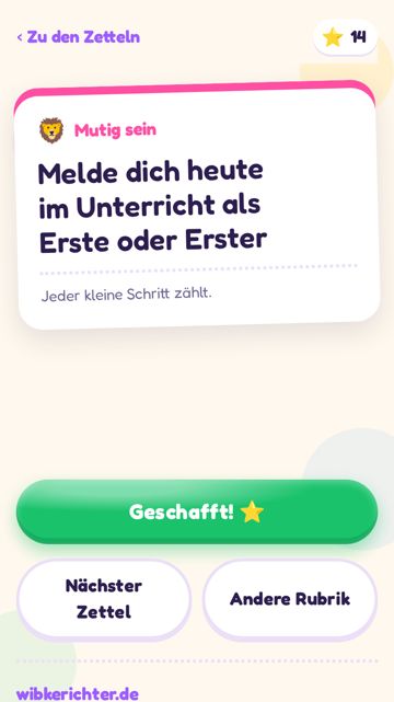 KIDS-Edition: eine Aufgabe